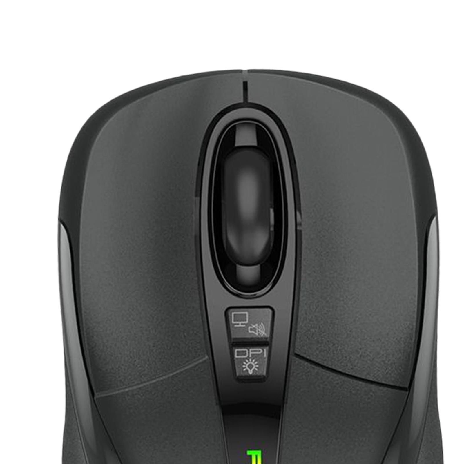 Bluetooth Mouse Portable Type for Windows 8 and above Office Elegant Black