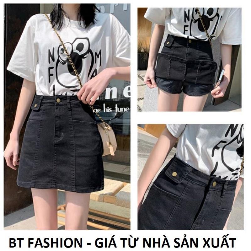 Chân Váy Ngắn Kaki Co Dãn Thời Trang Hot - BT FASHION