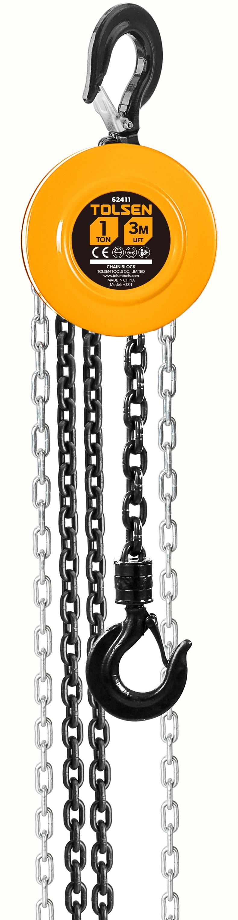 PALANG XÍCH KÉO TAY TỪ 1-5 TẤN TOLSEN 62411, 62412, 62413, 62414 - HÀNH CHÍNH HÃNG