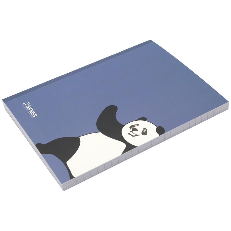 Combo 10 Tập Học Sinh Cute Panda - Miền Nam - 4 Ô Ly - 200 Trang 80gsm - Fahasa 03 - Tặng Nhãn Vở Kèm Sticker