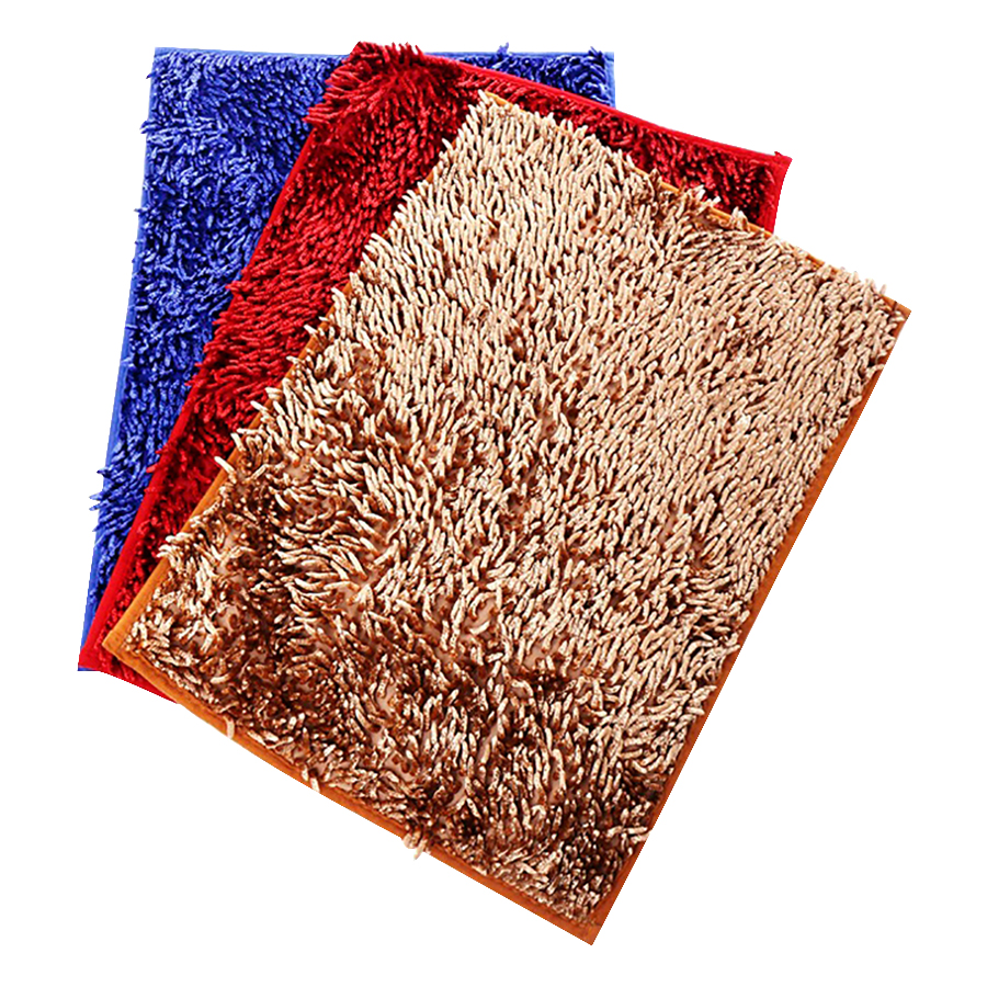 Bộ 3 Thảm San Hô Lau Chân Siêu Thấm Size