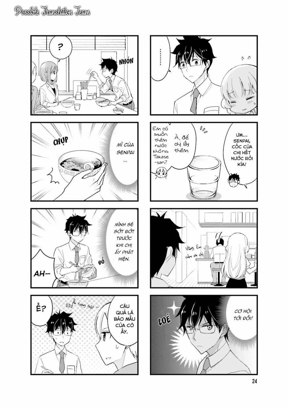 senpai nhỏ nhắn của tôi rất dễ thương chapter 18 8