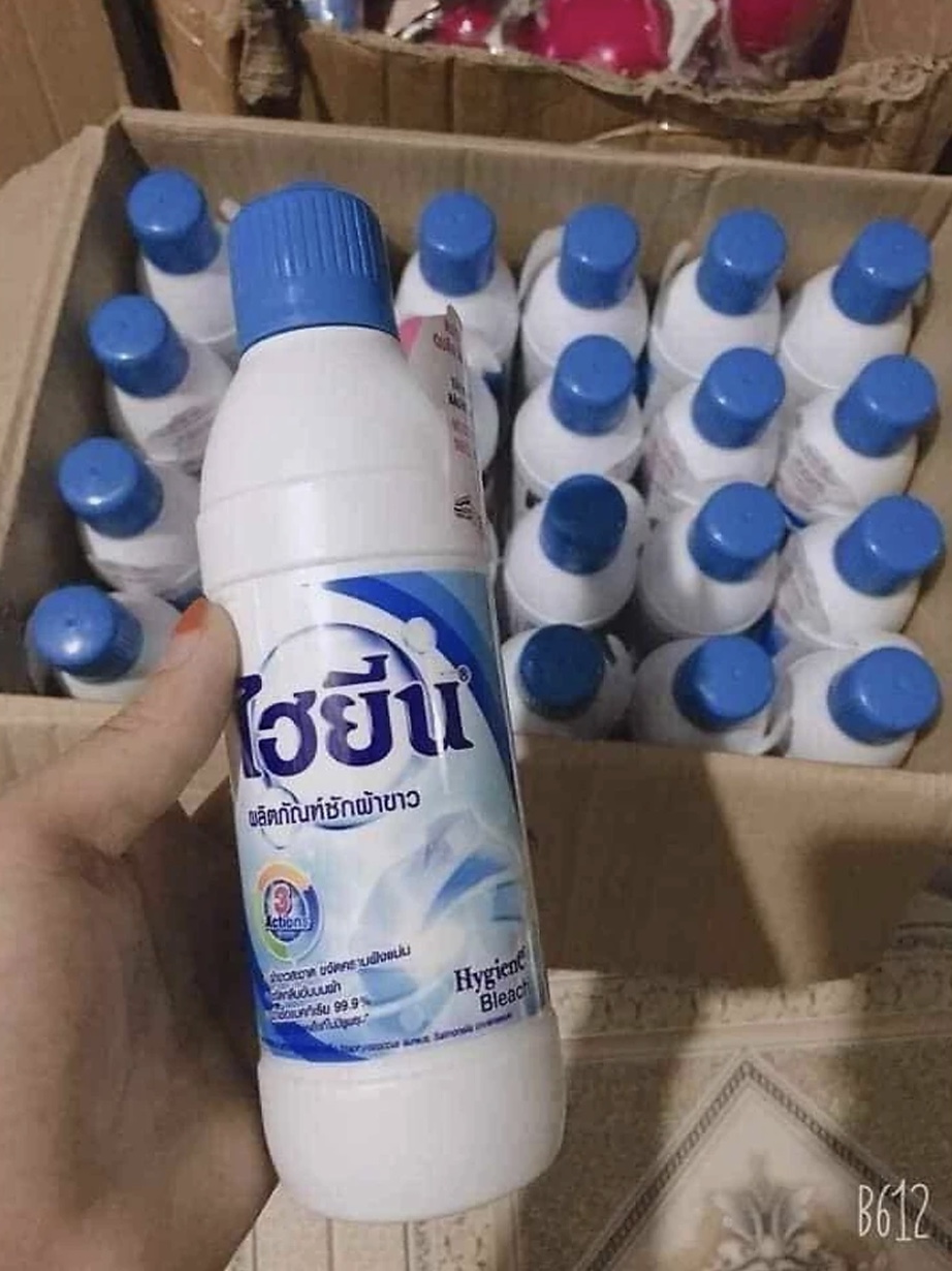 Nước tẩy quần áo màu, trắng Hygiene Thái Lan 250ml