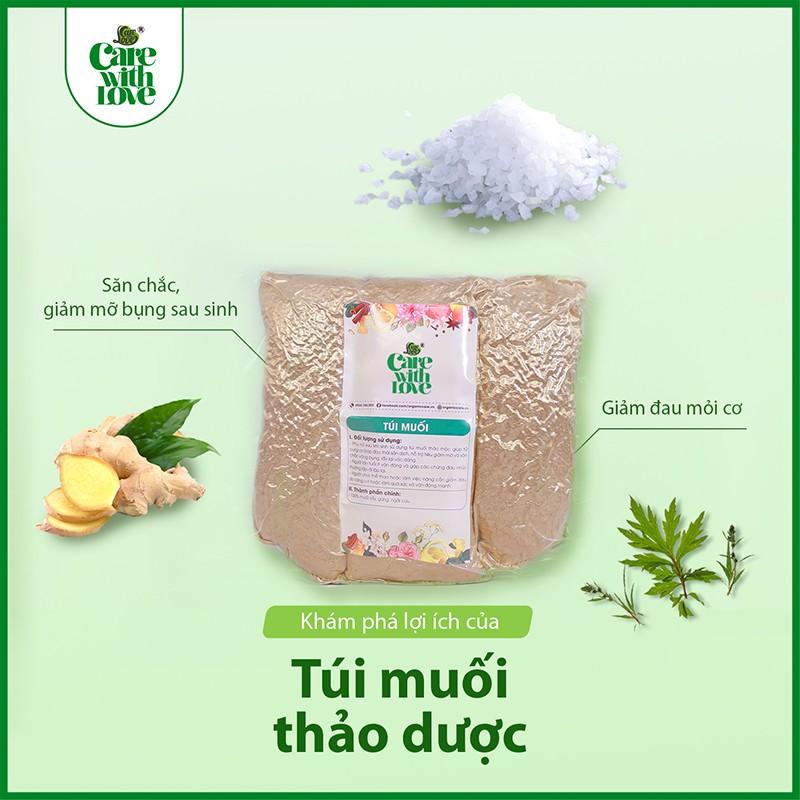 Túi Muối Thảo Dược Chườm Bụng Dành Cho Các Mẹ Săn Chắc Sau Sinh - Care With Love