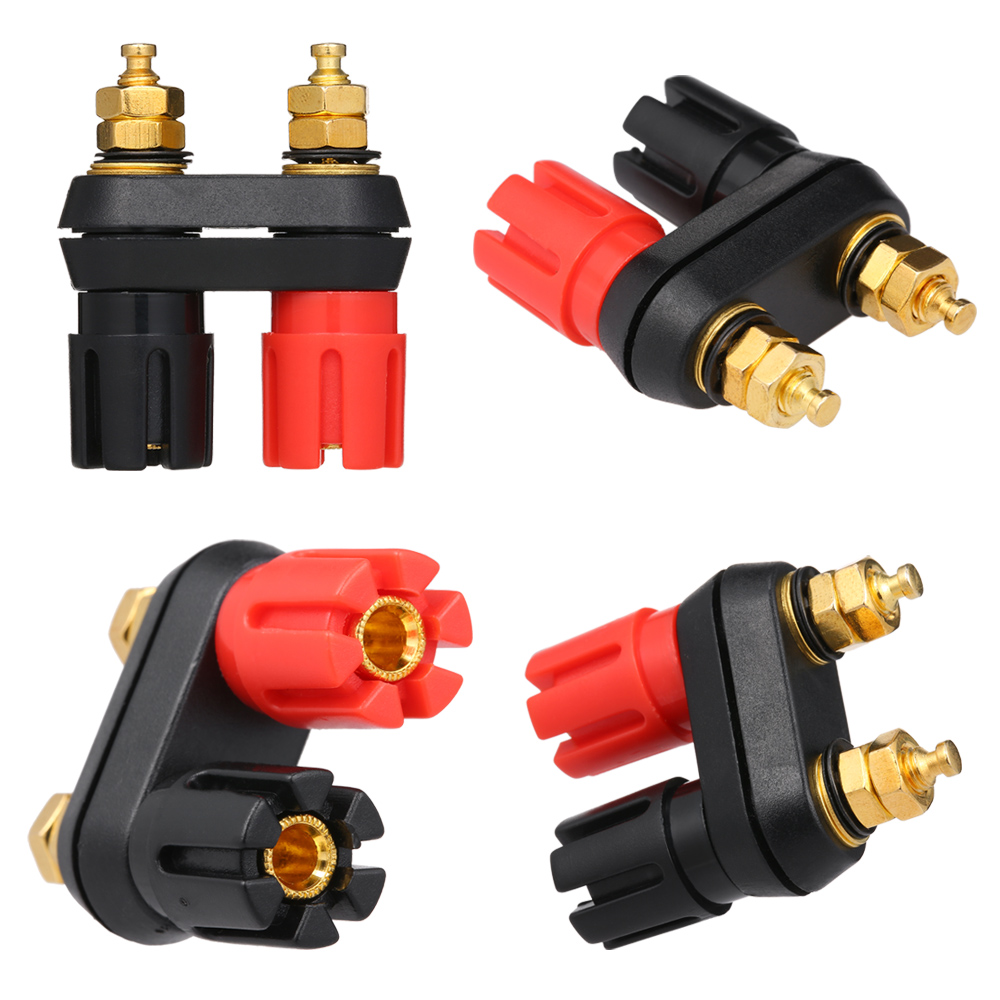 Bộ Điều Hợp Phích Cắm Loa 4mm Có Đầu Nối Phích Chuối Và Phích Cắm Chéo Đèn Lồng