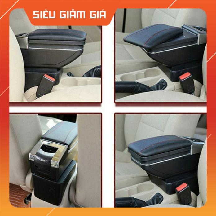Hộp tỳ tay xe TOYOTA RUSH / AVANZA cao cấp tích hợp 7 cổng sạc USB - NHIỀU MÀU - Bảo hành 12 tháng Hàng Cao Cấp
