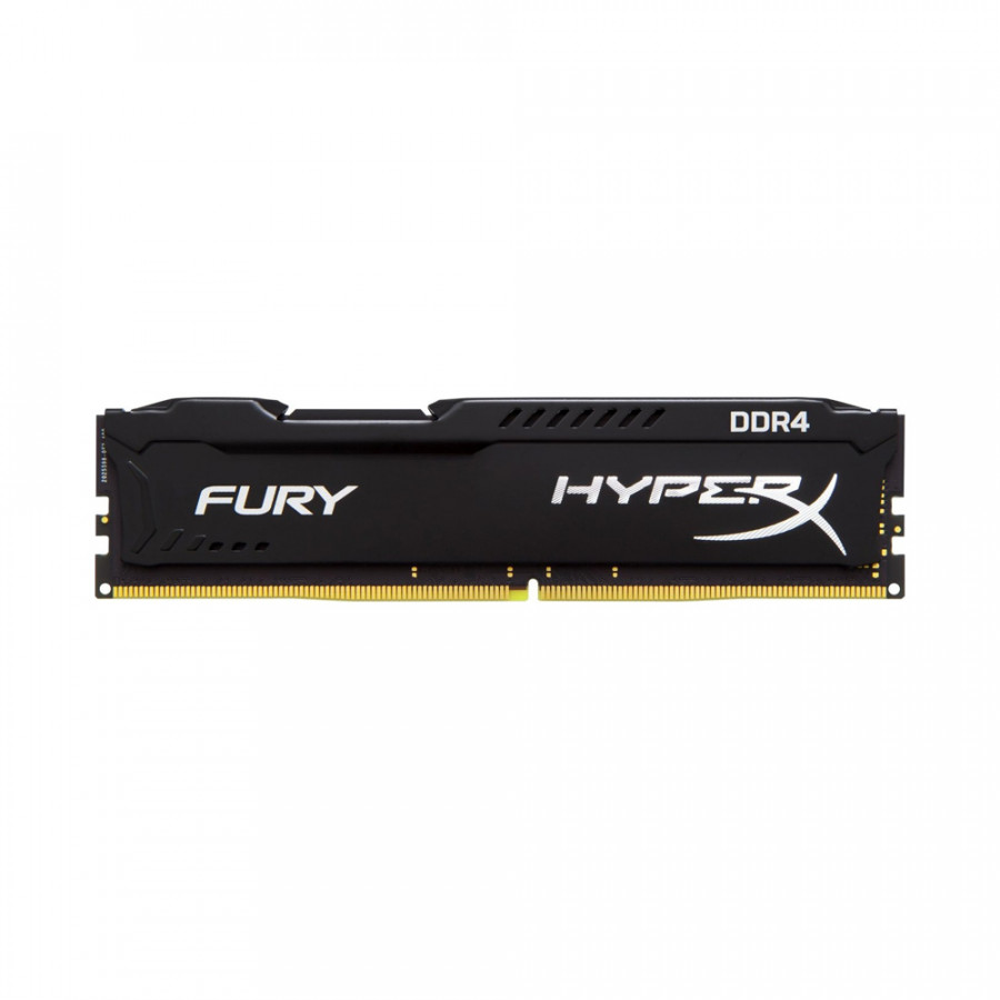 Ram PC Kingston HyperX Fury Black 8GB (1x8GB) Bus 2666 DDR4 CL16 DIMM XMP Non-ECC HX426C16FB2/8 - Hàng Chính Hãng