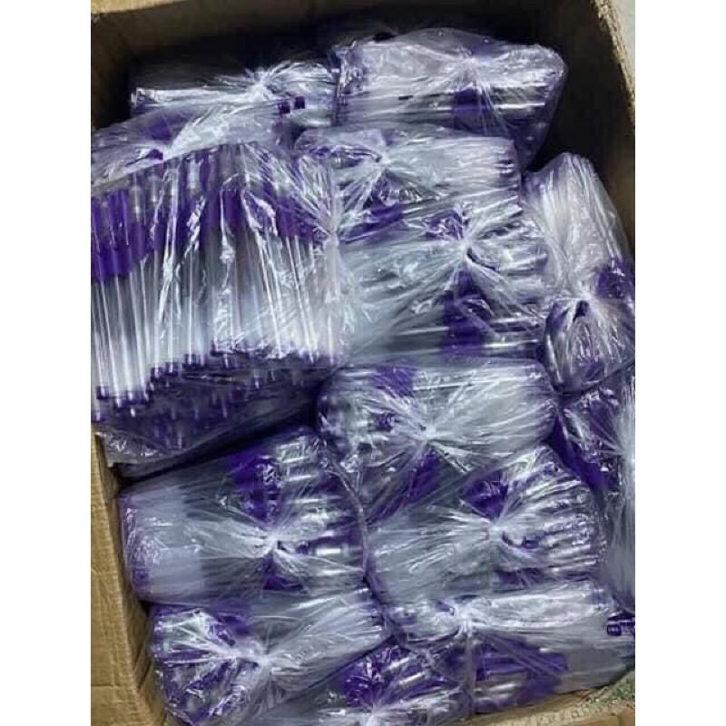 Set 100 bút bi màu tím