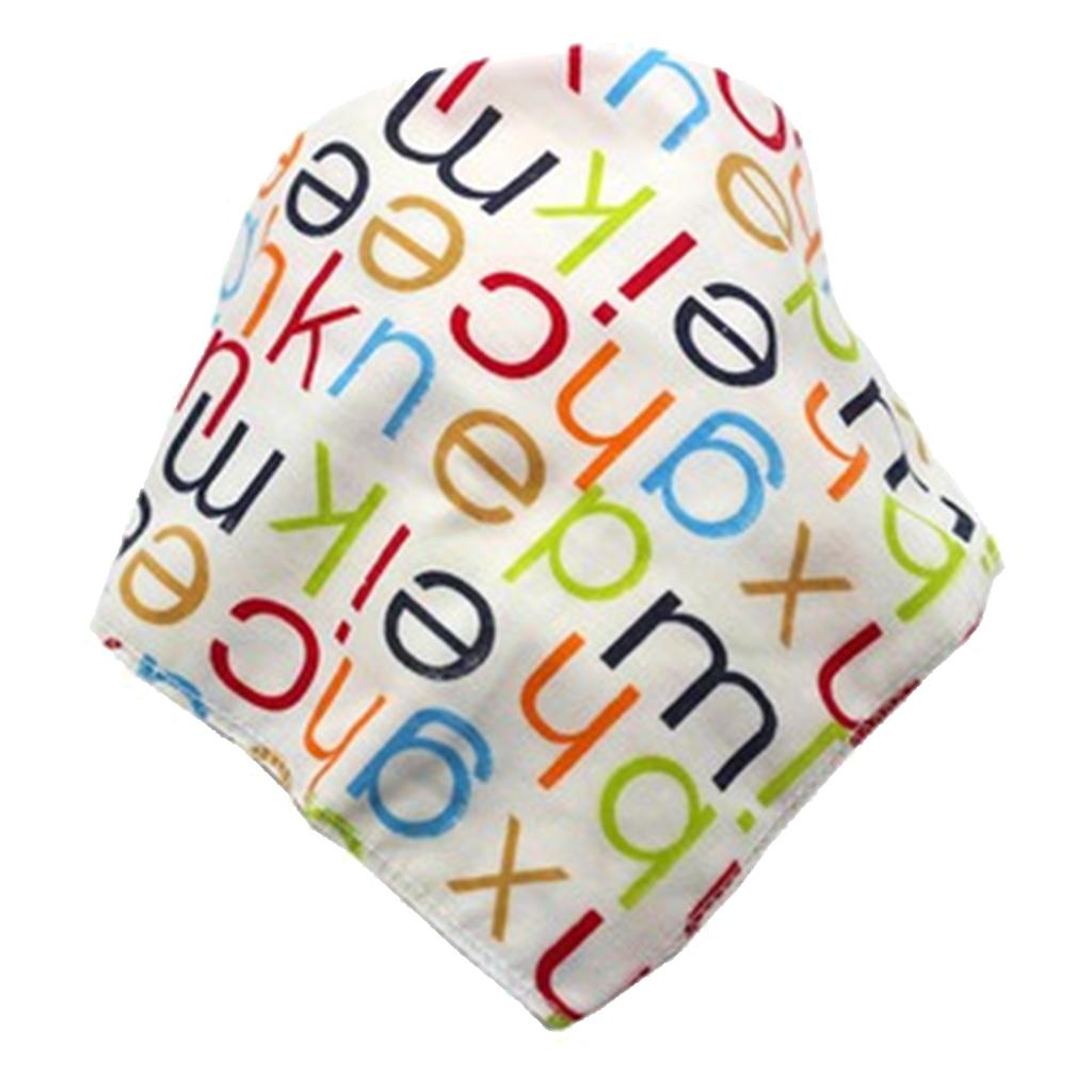 Baby Bandana Bib Set, 4-Pack Super Absorbent, Drool Bibs for Boys & Girls