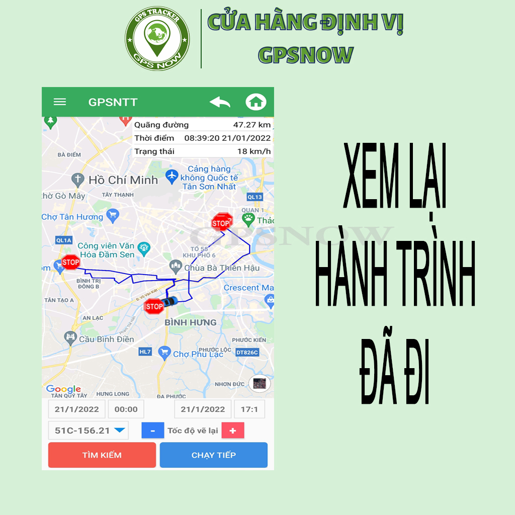 Định Vị Xe Máy Tắt Mở Máy Từ Xa A8 Plus (Loại Tốt) - Phần Mềm Tiếng Việt GPSNTT