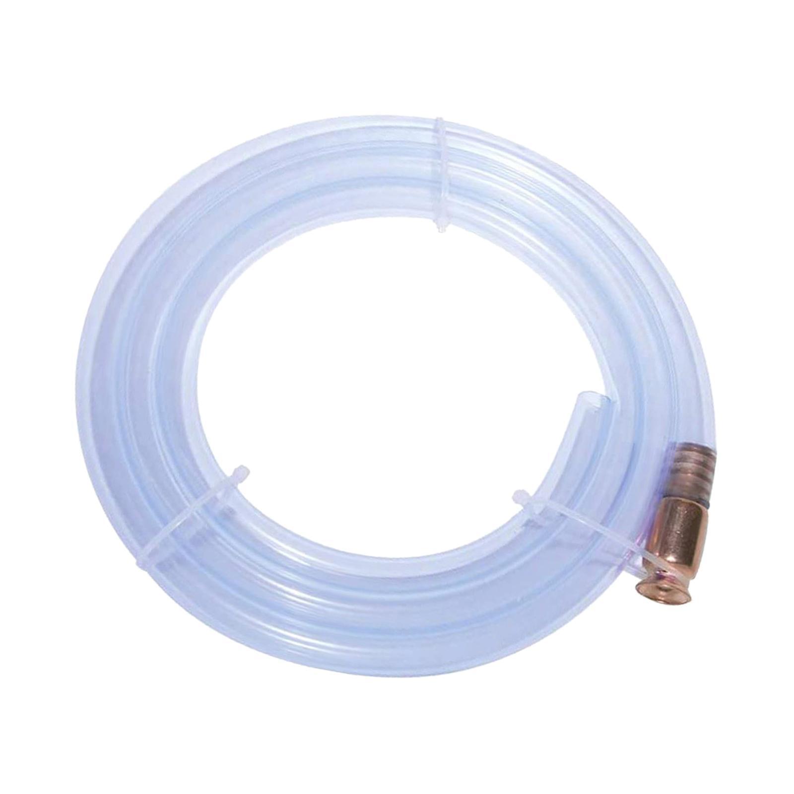 Transparent Siphon Hose 3/4 inch Length 9.9ft for Gasoline Gas Transfer
