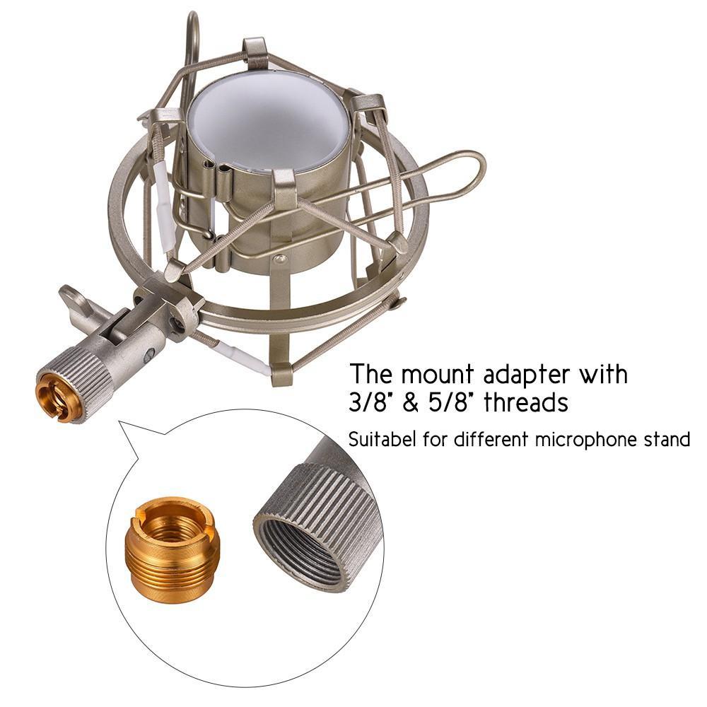 Giá gắn Microphone chống sốc tiện dụng