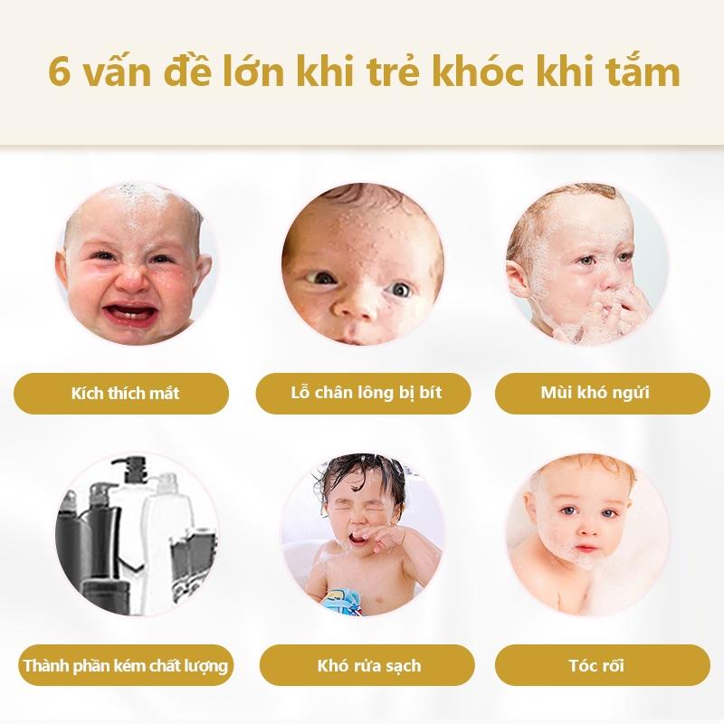 Dầu gội và sữa tắm dành cho trẻ em 2 trong 1 thương hiệu Einmilk