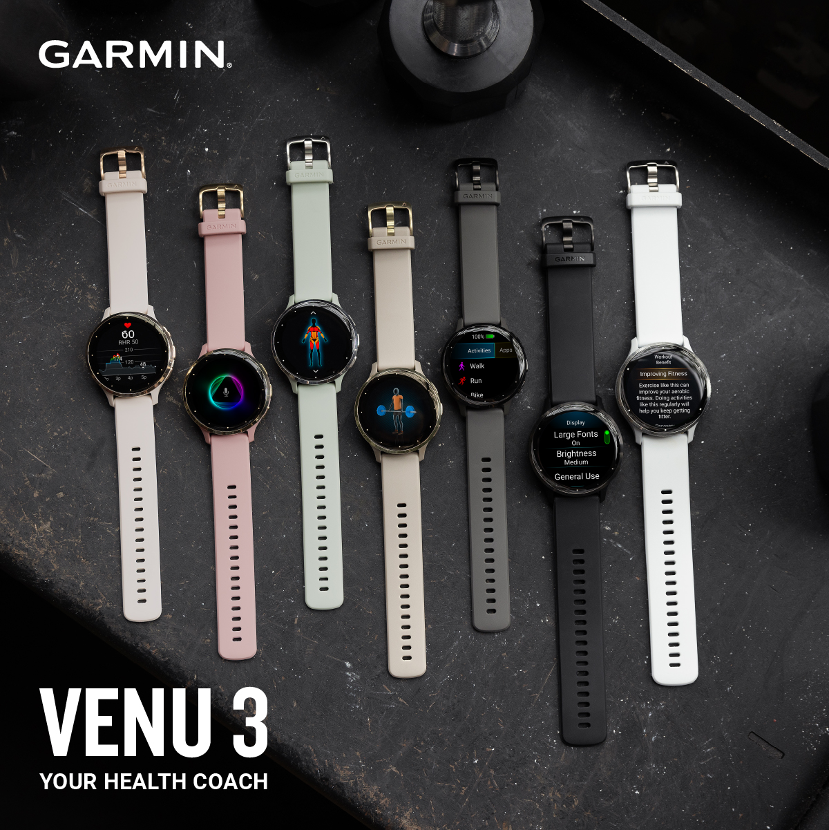 Đồng hồ thông minh Garmin Venu 3_Mới, hàng chính hãng