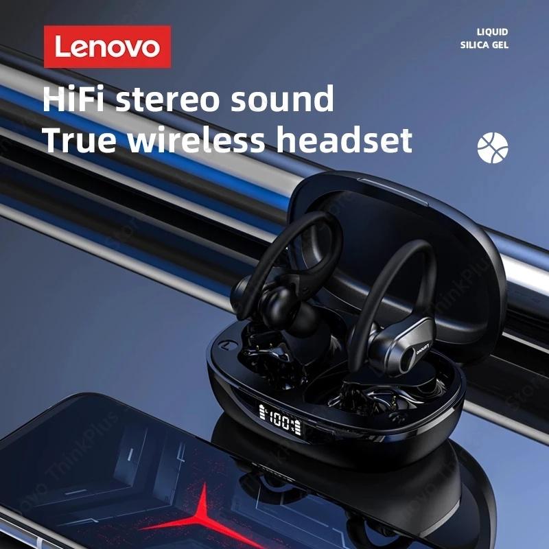 Tai nghe LENOVO LP75 không dây bluetooth 5.3 âm thanh âm lập thể HD giảm ồn chống nước 400mah-Hàng chính hãng