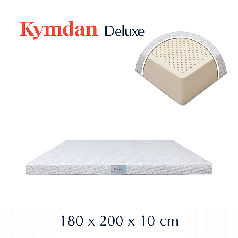 Nệm cao su thiên nhiên Kymdan Deluxe 180 x 200 x 10cm SFM