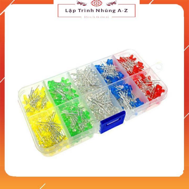 [Lập Trình Nhúng A-Z][G26] Hộp Led Gồm 500 Led Loại 5mm Nhiều Màu