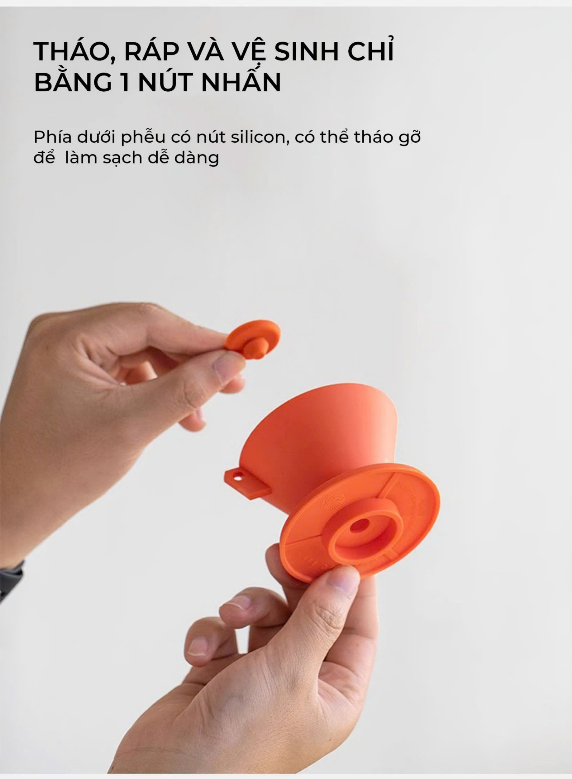 Ly phễu mini Timie Dripper Cup