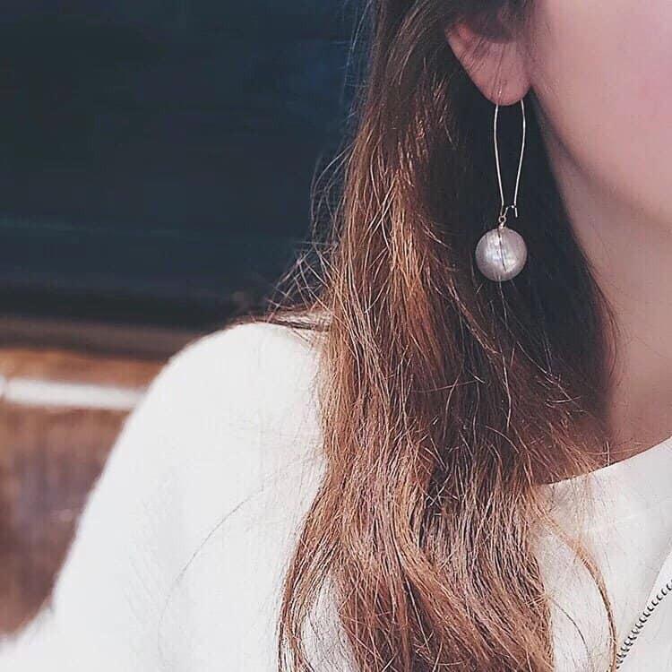 Bông tai ngọc trai loại dài