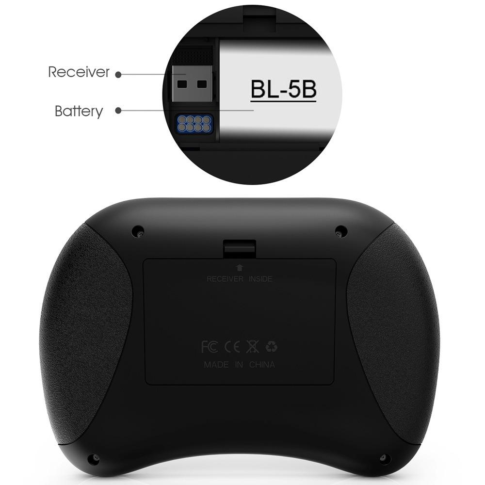 Đảm bảo chất lượng X8 mới 2.4G chuột bay Pháp bàn phím mini không dây i8 nâng cấp máy tính để bàn bàn phím có đèn nền