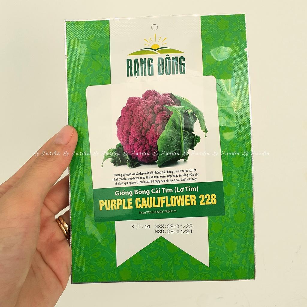 Hạt giống bông cải tím 228 gói 1gr