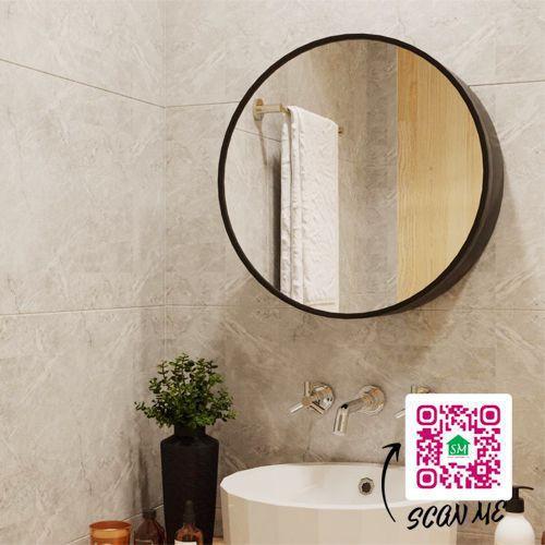 TỦ GƯƠNG TRÒN TREO TƯỜNG PHÒNG TẮM SMHOME NT05