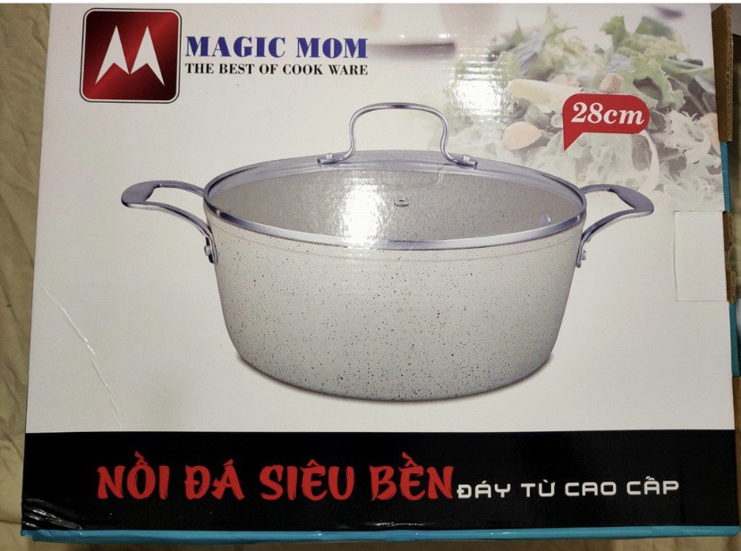 Nồi đá đáy từ Magic mom