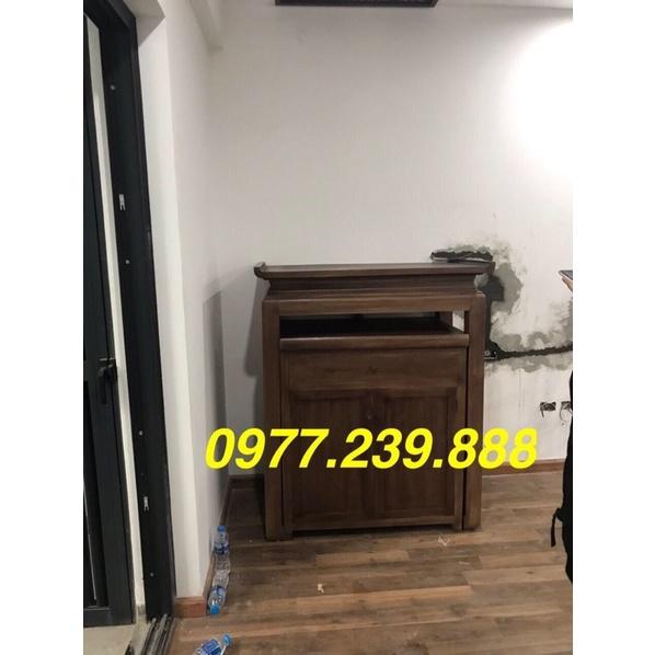 Bộ bàn thờ gỗ sồi 127cm hàng đẹp