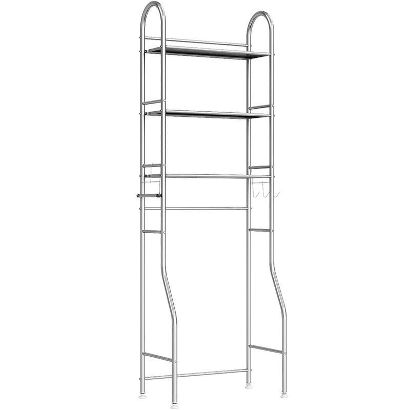 Kệ để đồ bồn vệ sinh và máy giặt inox 304. Kệ để đồ nhà tắm cao cấp