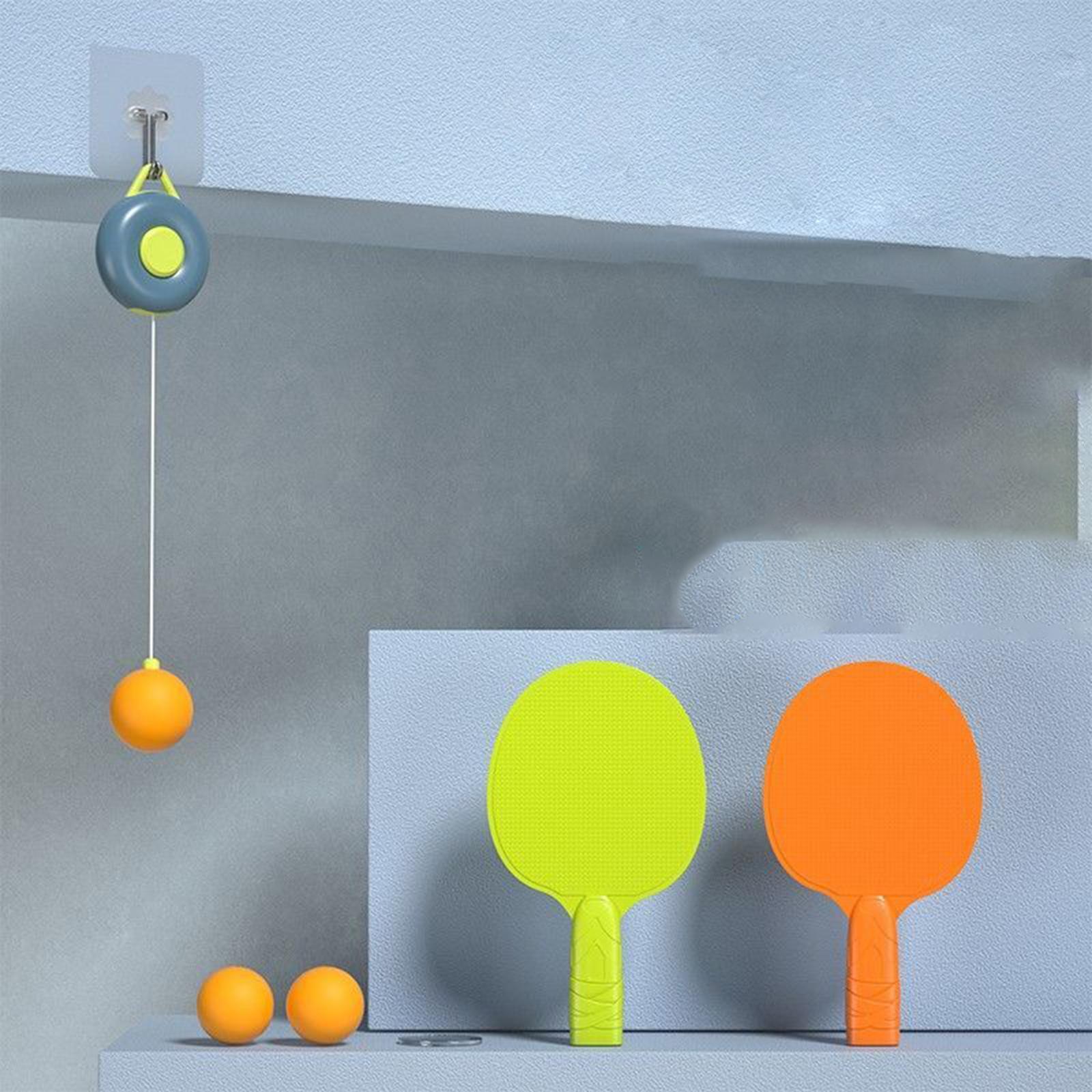 Tennis Trainer Self Training Set Telescopic Host Hanging Table Tennis for Beginners
