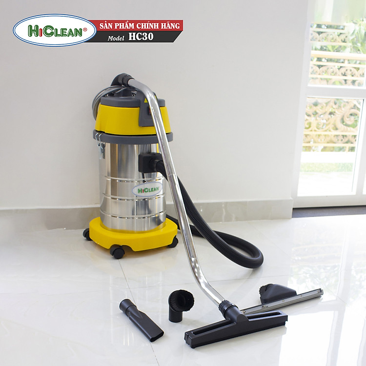 Máy hút bụi khô và ướt HiClean HC30 - Hàng chính hãng