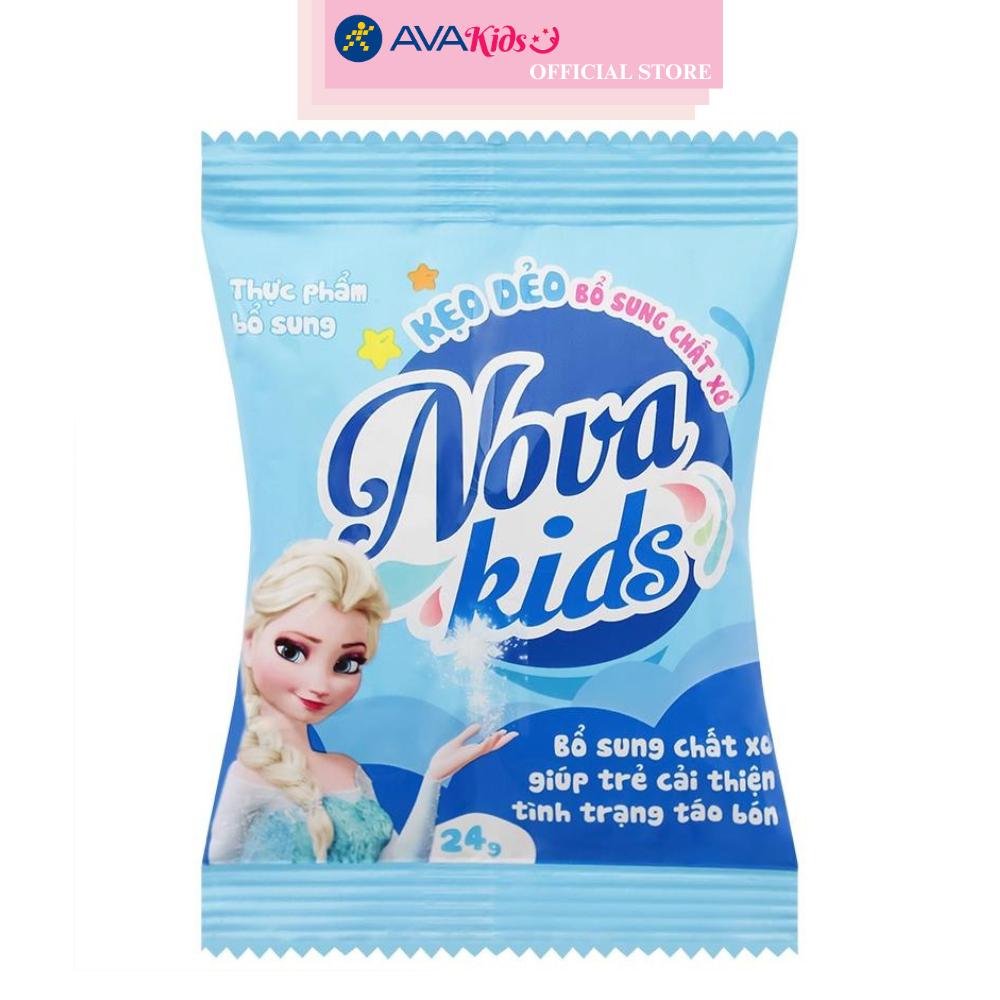 Kẹo dẻo Nova.Kids bổ sung chất xơ 24g (từ 1 tuổi) - Màu ngẫu nhiên
