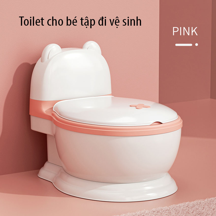 Bô mô phỏng toilet cho bé tập đi vệ sinh - bô trẻ em - bô cho bé - bô hình bồn cầu cho trẻ em