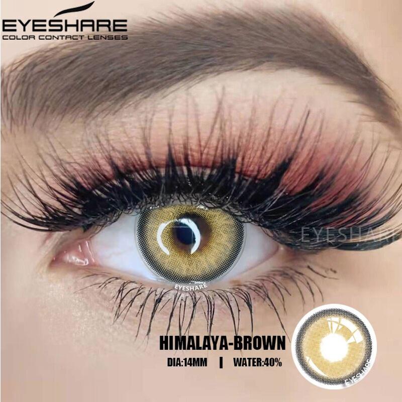 Colored Contact Lenses for Eyes Beauty HIMALAYA Series Eye Contacts with Colored Contacts Lenses