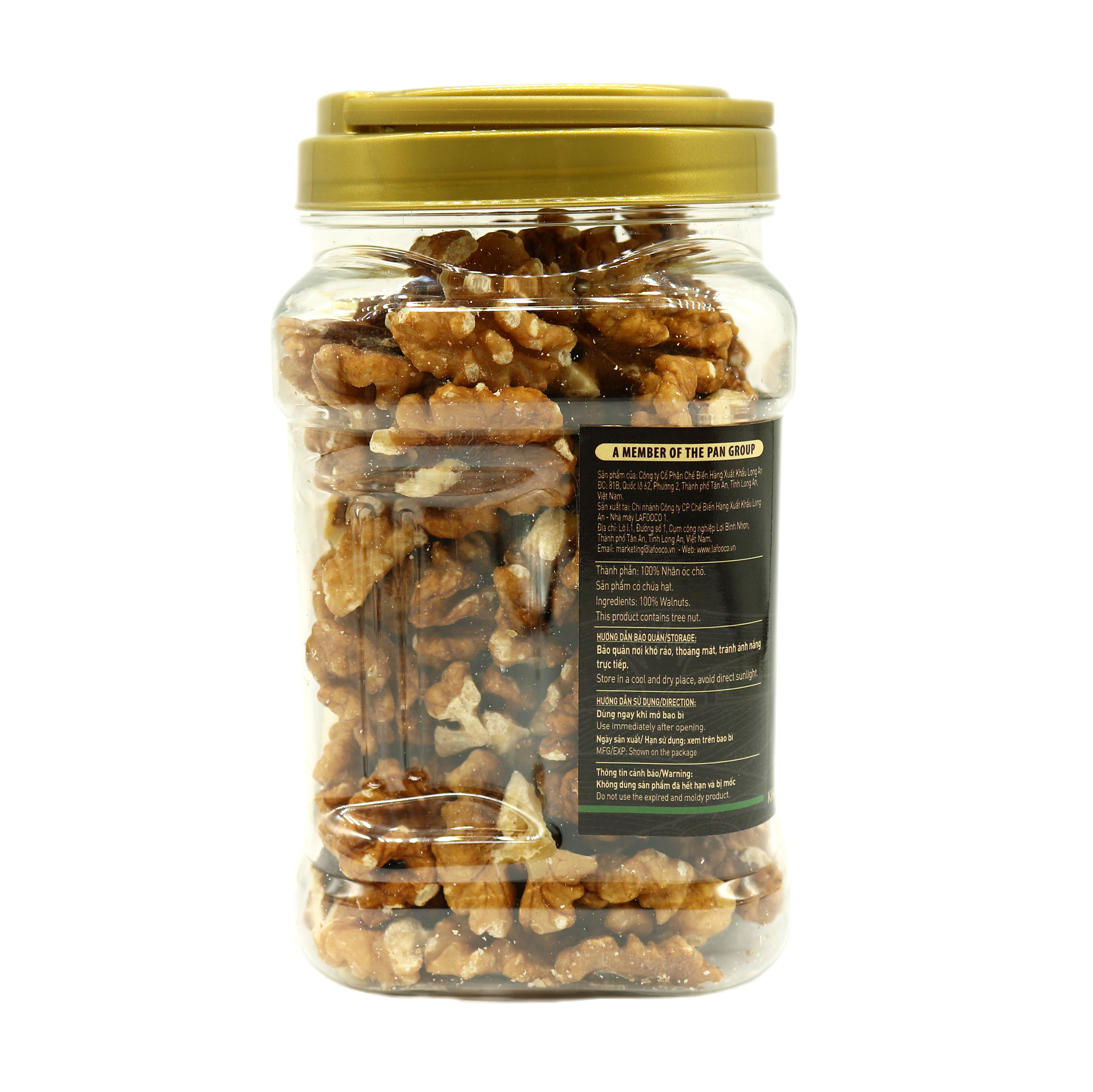 Nhân Óc Chó Mỹ Sấy Không Muối LAFOOCO 300g Unsalted walnuts