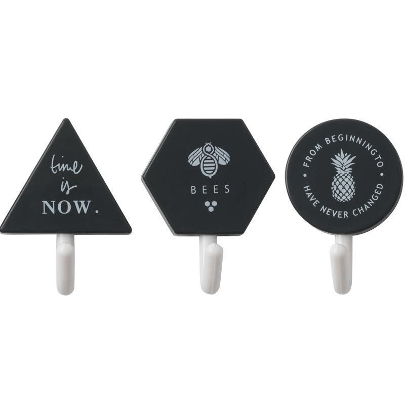 Set 3 Móc Dán Tường Treo Vật Dụng Tiện Lợi