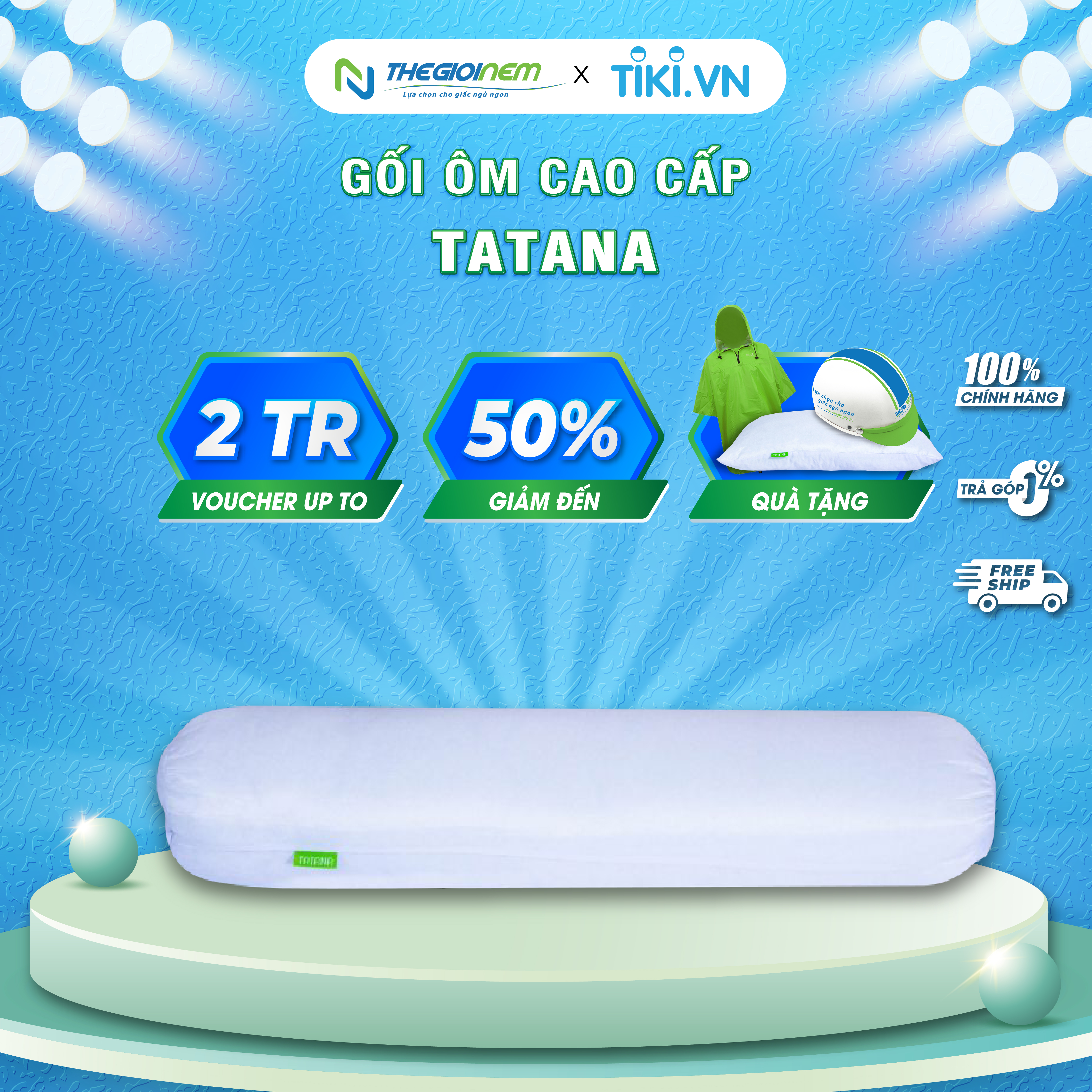 Gối Ôm Gòn Tatana Kích Thước 35100Cm