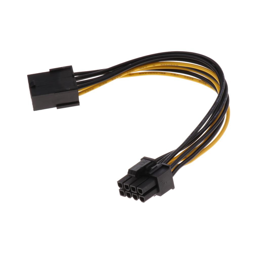 PCI-E 8 PIN Female to 8 PIN Male PCI Express Power CPU Extension Cable Wire