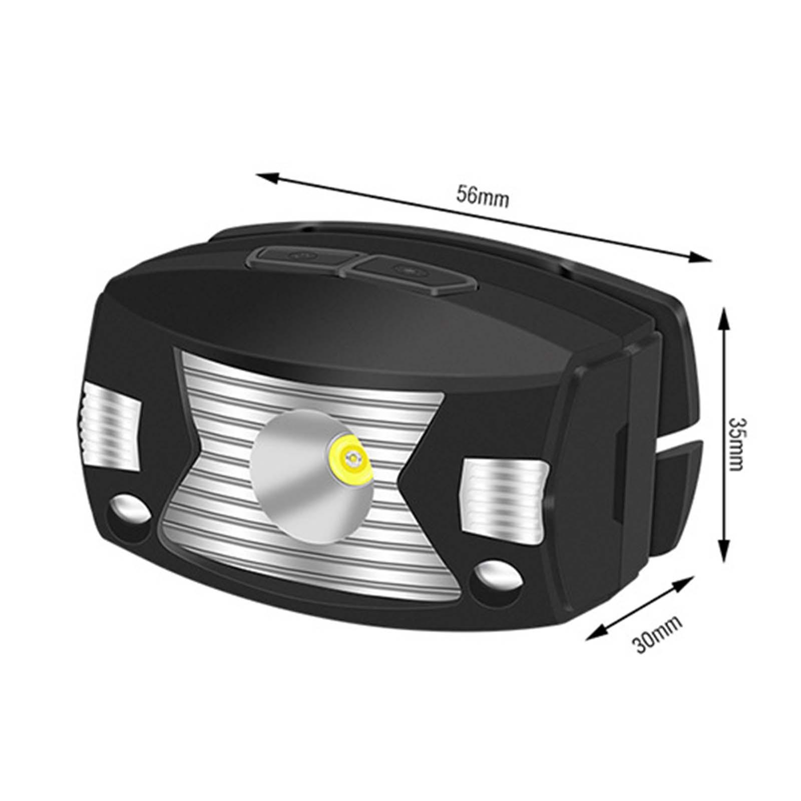 Head Lights Adjustable Head Torch Headlight Flashlight Light Rechargeable Head Modes for Adults Jogging Kids Fishing Biking