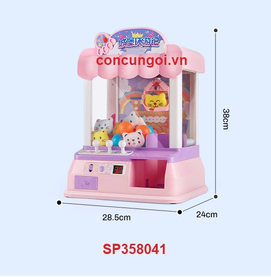 Hộp máy gắp thú pin , 818
