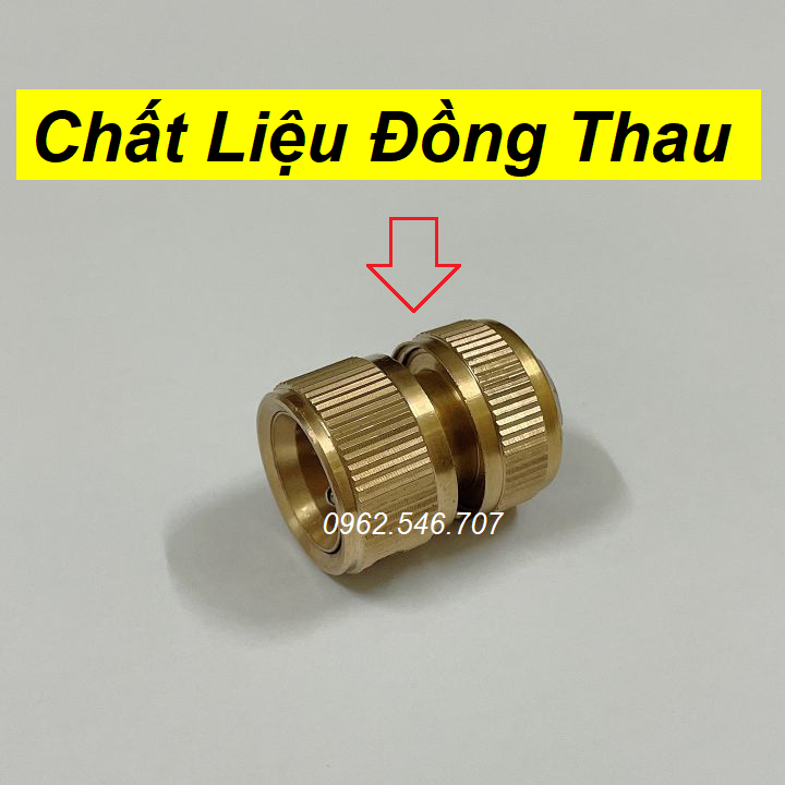 Đầu nối nhanh máy rửa xe bằng đồng thau, Khớp đồng nối nhanh dây cấp nước vào cho máy rửa mini