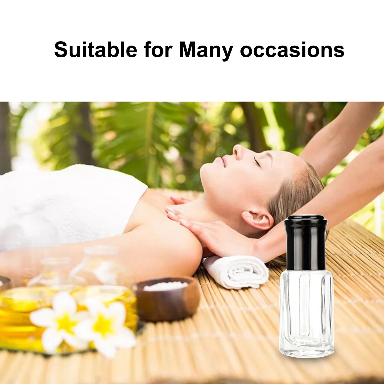 10 cái Chai rỗng bằng thủy tinh với ống nhỏ giọt,  dung tích 6ml,Thích hợp để đựng nước hoa, mỹ phẩm, tinh dầu