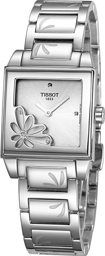 Đồng Hồ Nữ Dây Thép Không Gỉ Tissot T017.309.11.031.00 (25 x 25 mm) - Xám