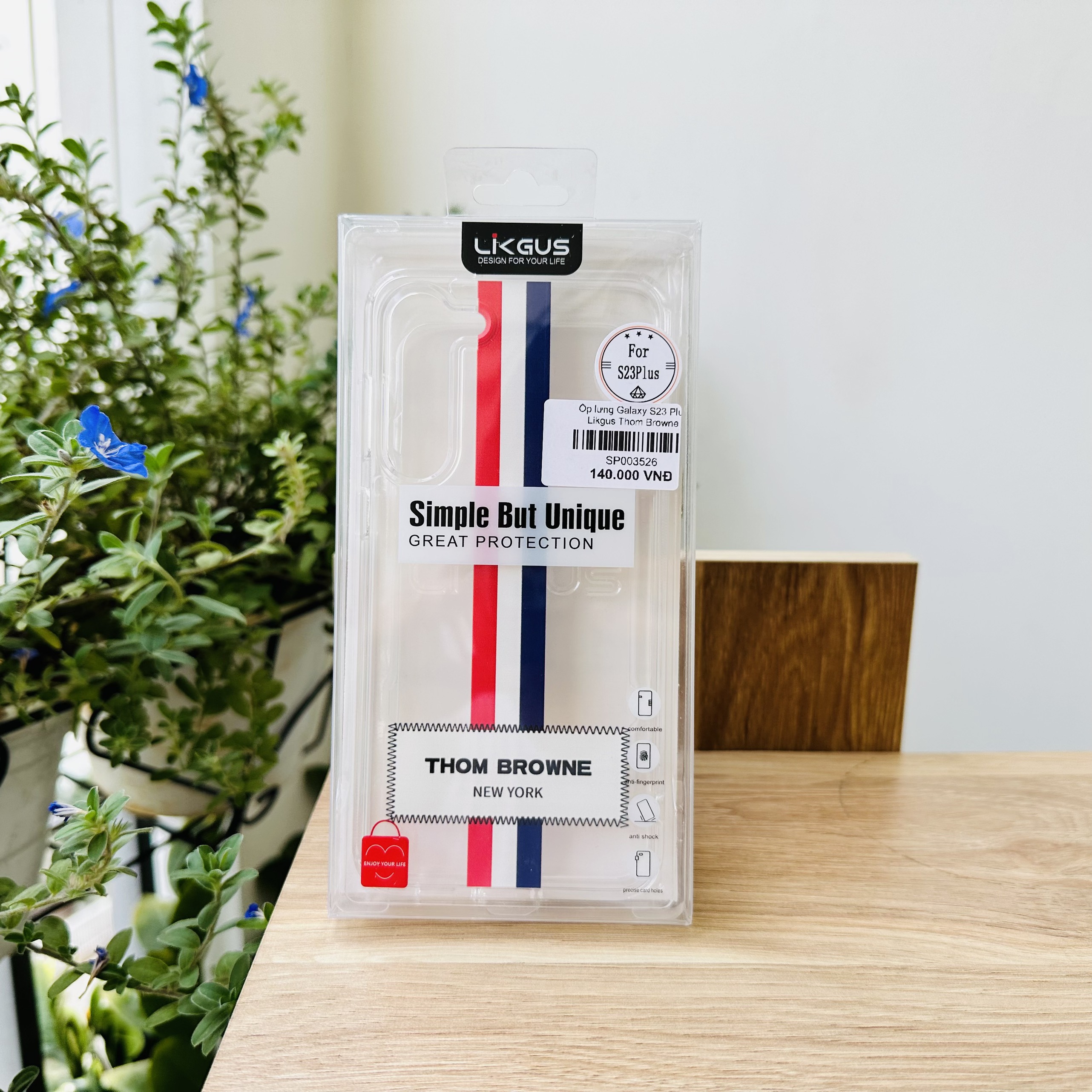 Ốp lưng cho Galaxy S23 Plus Likgus Thom Browne- hàng chính hãng