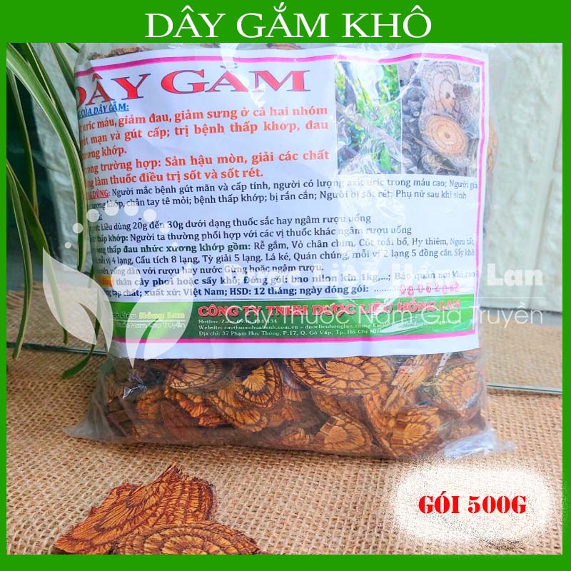 Dây Gắm khô 500gram