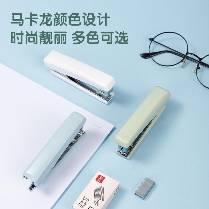 [Deli] - Dập Ghim Số 10 - Deli 0221 - Nhiều Màu (Xanh Dương Nhạt, Xanh Lá Nhạt)