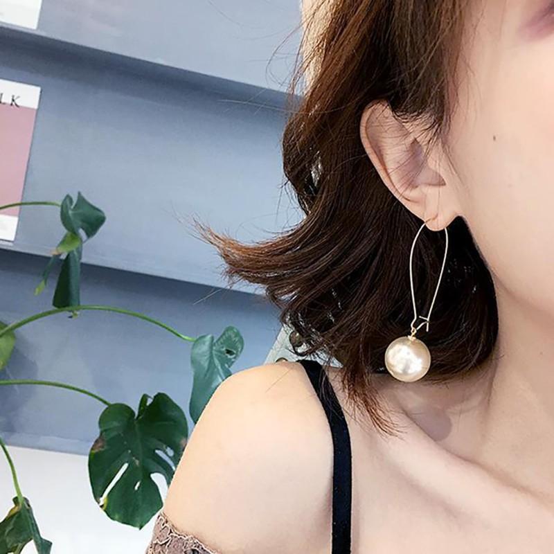 Bông tai dáng dài phong cách retro thời trang cho nữ