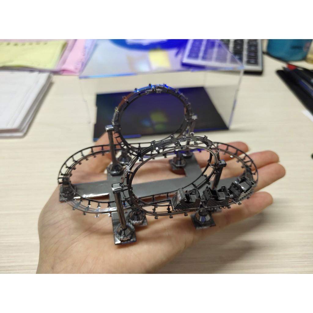 Mô Hình Lắp Ráp 3d Tàu Lượn Siêu Tốc