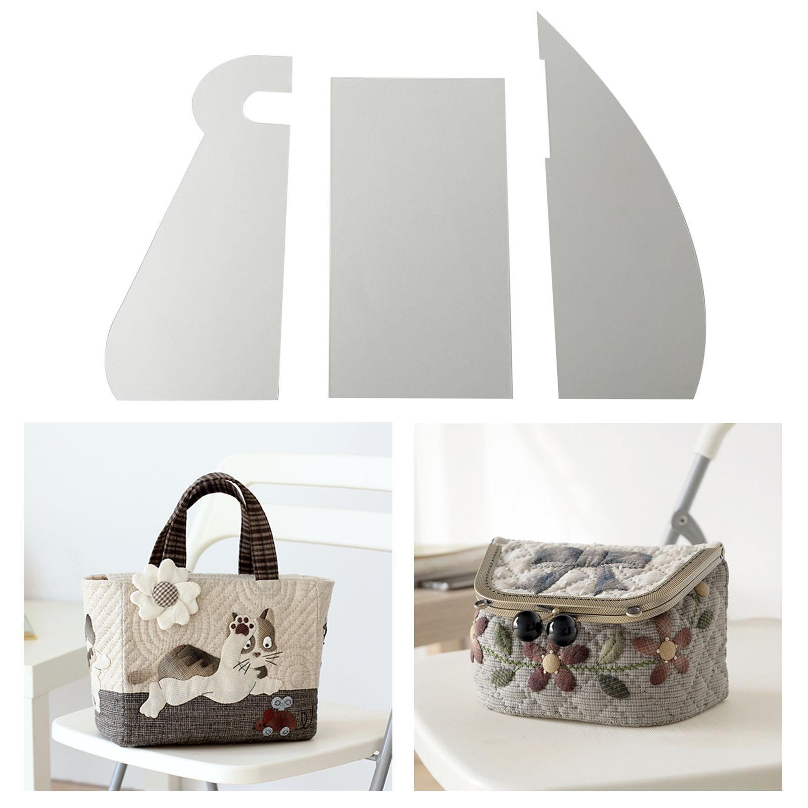 1 Set Casserole Storage Bag Patchwork Template Pot Bowl DIY