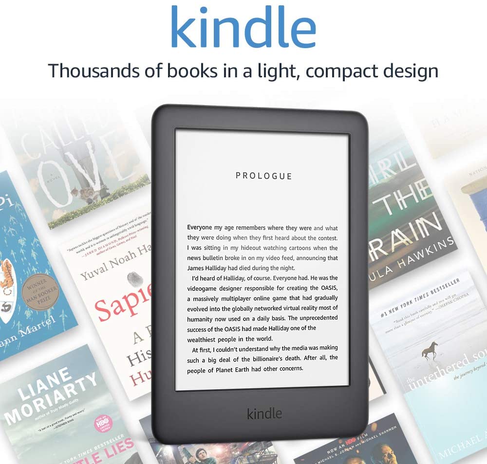 Máy đọc sách kindle all-new - 8gb - Hàng Nhập Khẩu - Đen